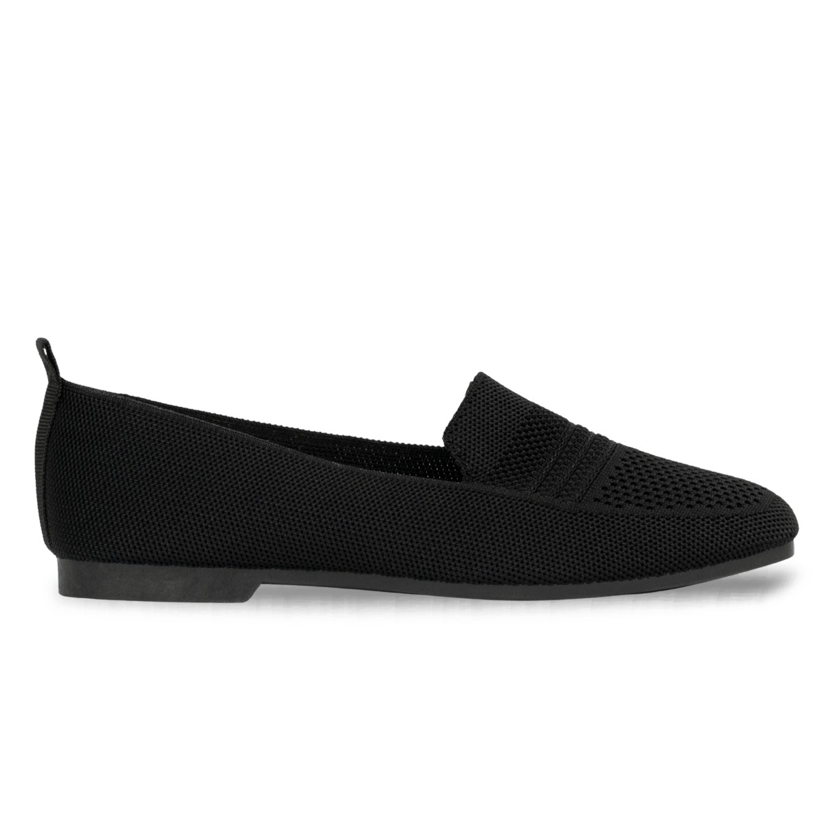 Ballerines en tissu respirant pour femme – Noir – Diane - Lea & Paul Maroc