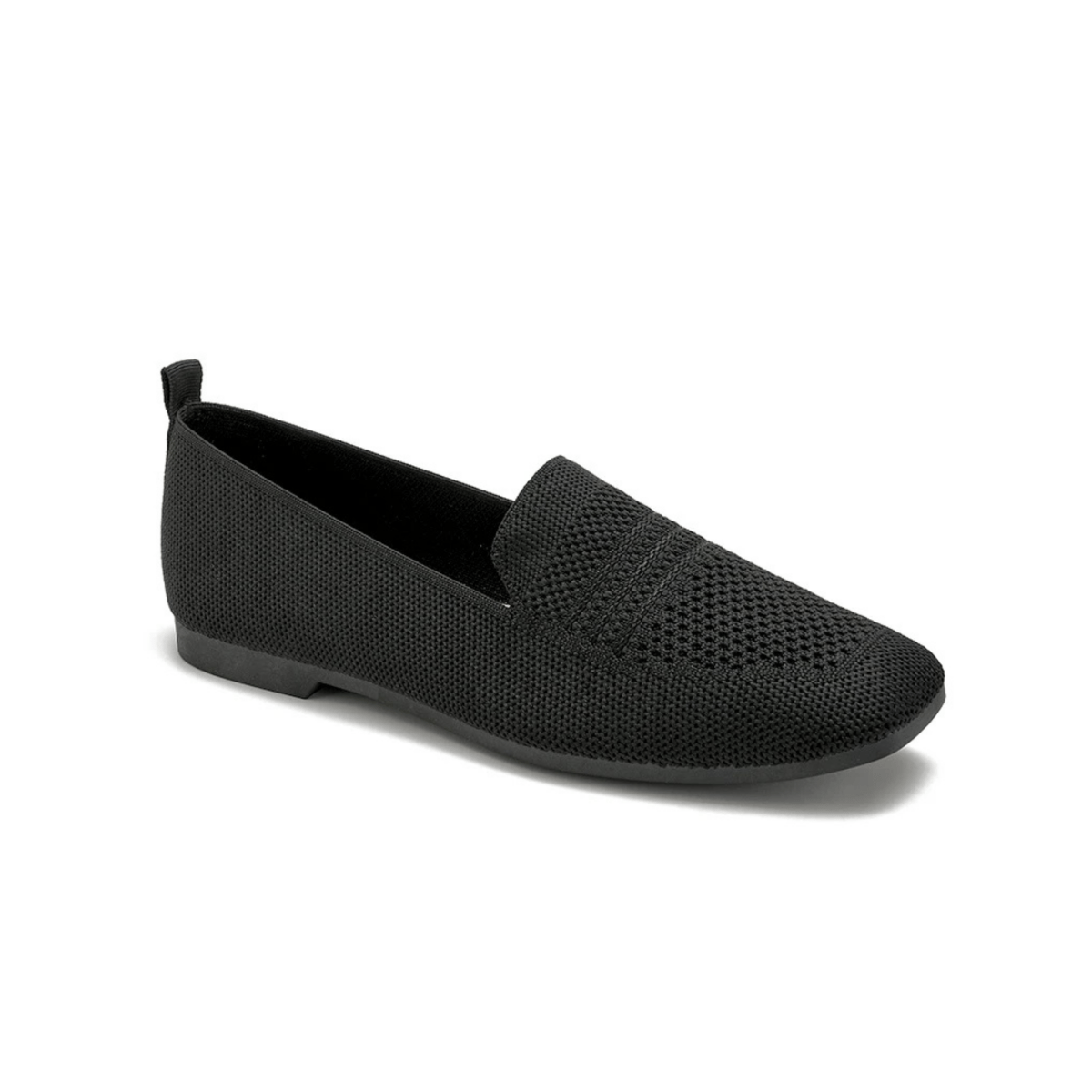 Ballerines en tissu respirant pour femme – Noir – Diane - Lea & Paul Maroc