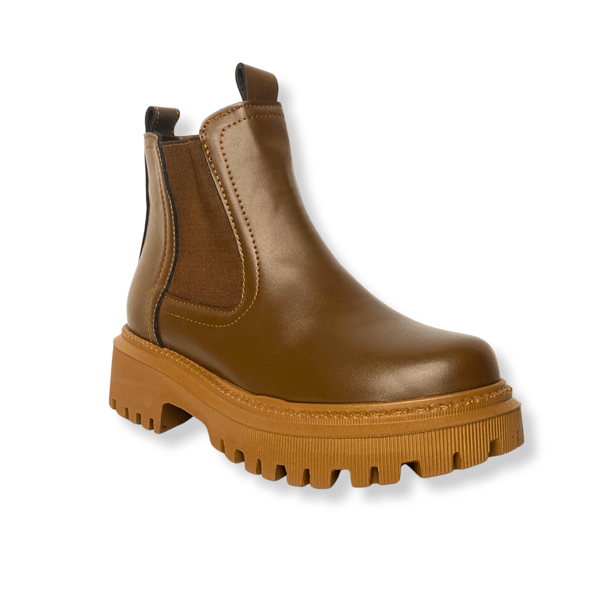 Bottines en cuir pour femme marron - Célia - Lea & Paul Maroc