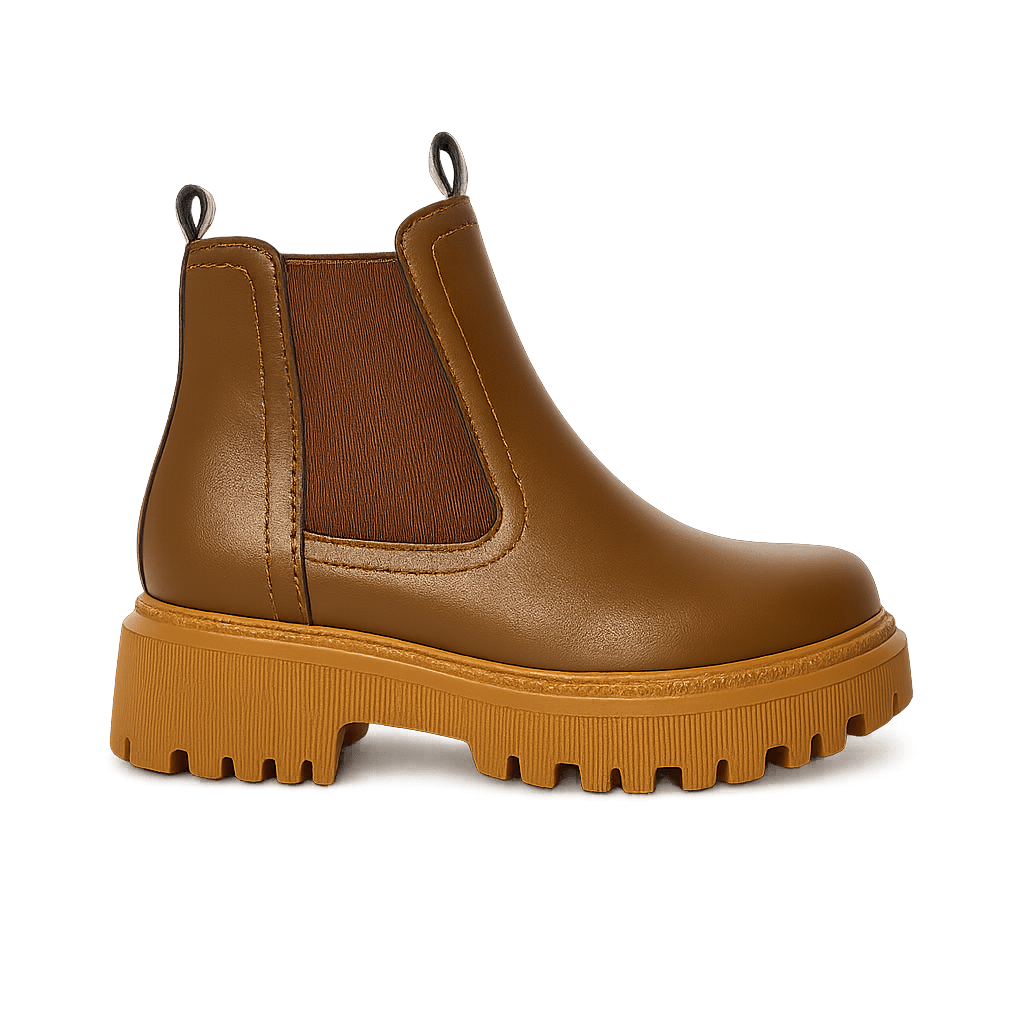 Bottines en cuir pour femme marron - Célia - Lea & Paul Maroc