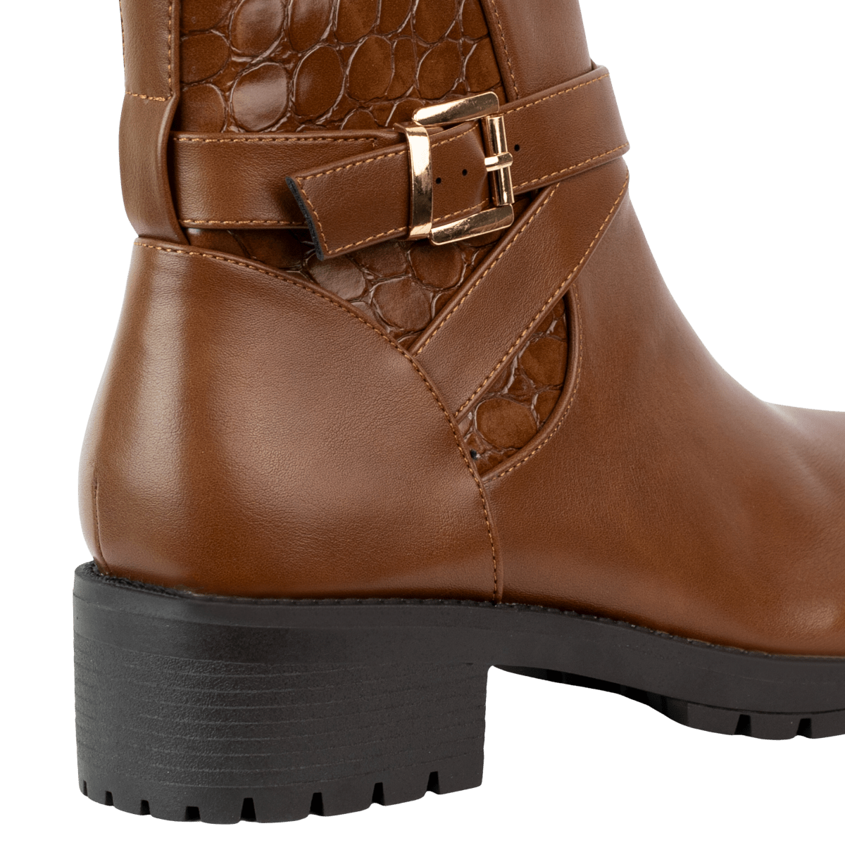 Bottines en cuir pour femme – Marron – Éloïse - Lea & Paul Maroc