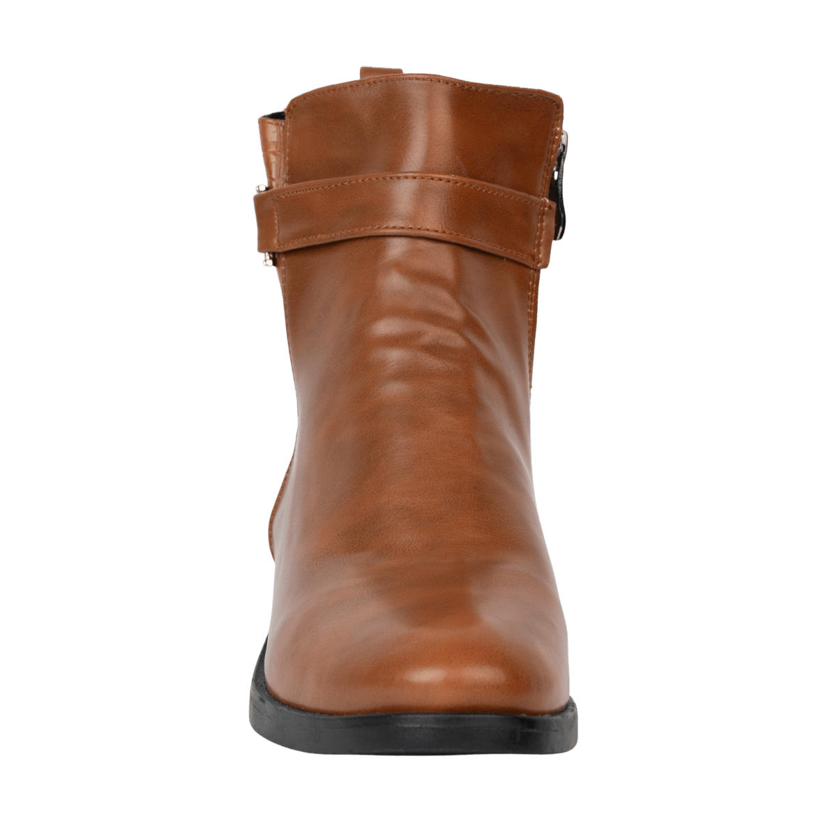Bottines en cuir pour femme – Marron – Lucille - Lea & Paul Maroc