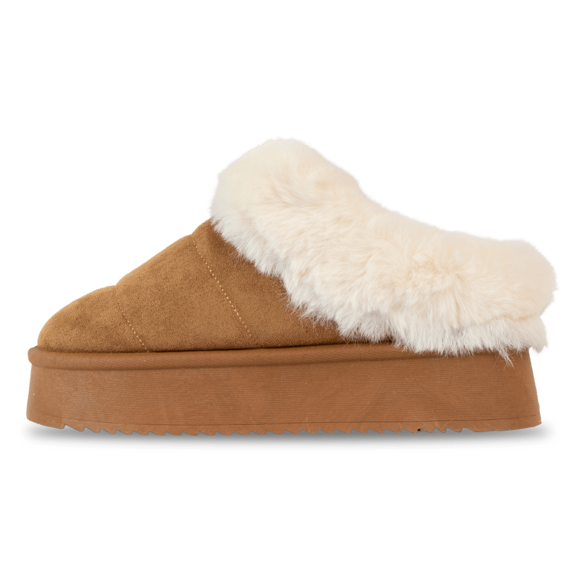 Chaussons en daim pour femme – Marron – Suzane - Lea & Paul Maroc