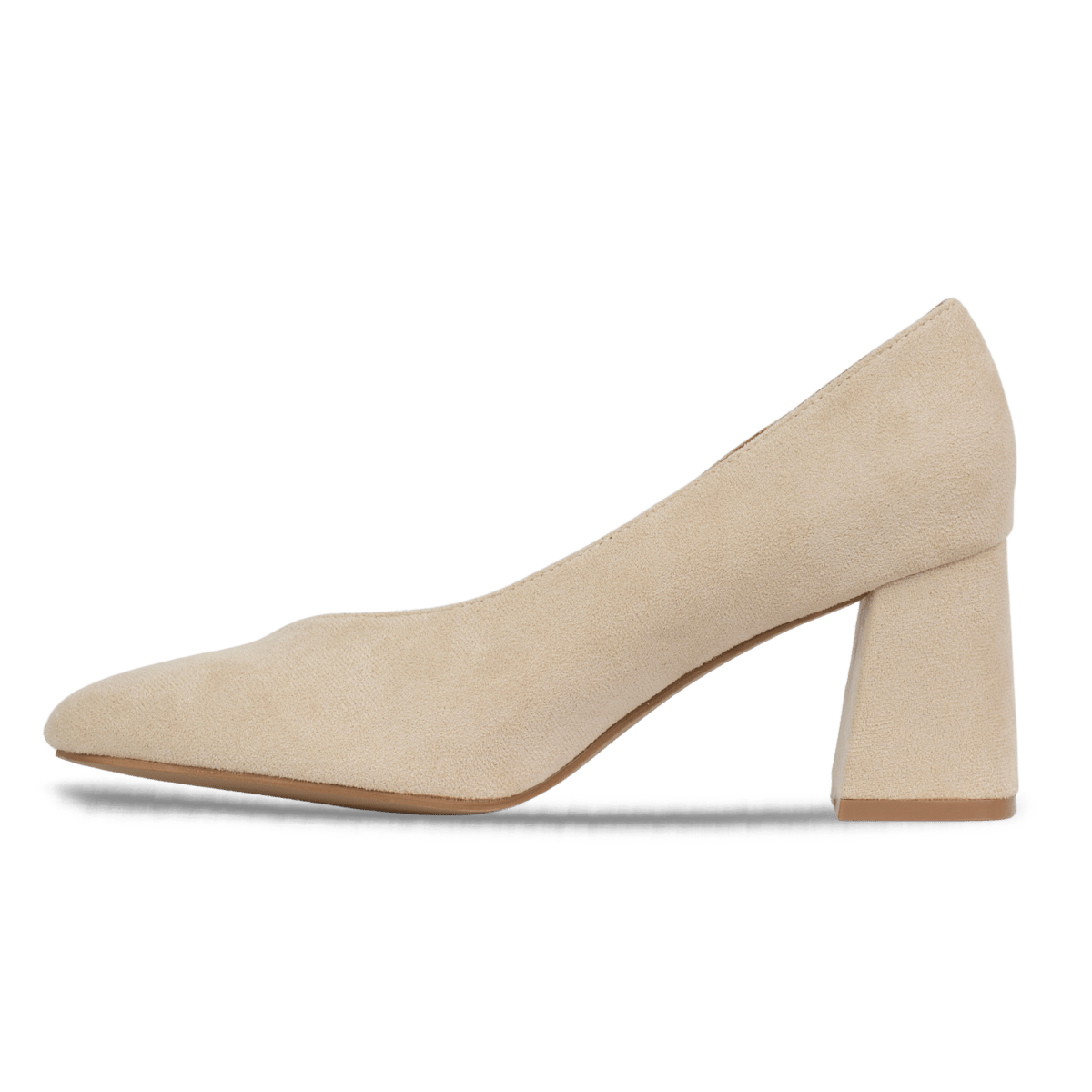 Escarpins à talons hauts en daim pour femme – Beige – Nova - Lea & Paul Maroc