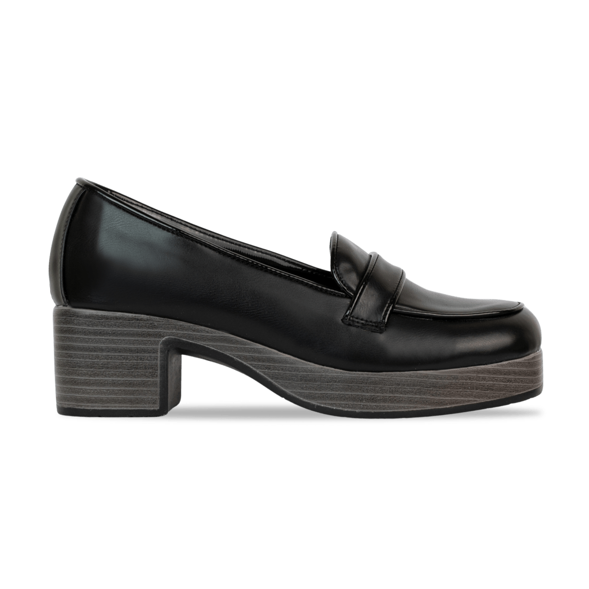 Escarpins en cuir pour femme – Noir – Mireille - Lea & Paul Maroc