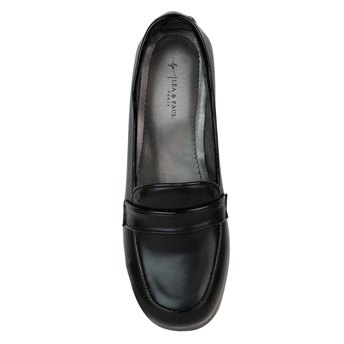 Escarpins en cuir pour femme – Noir – Mireille - Lea & Paul Maroc