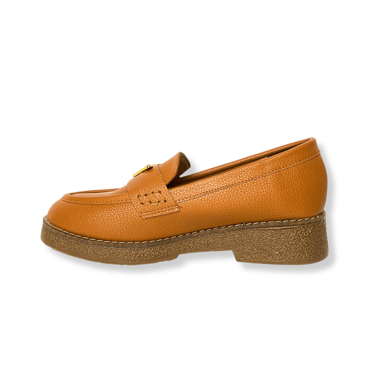 Mocassin en cuir pour femmes marron - Lucia - Lea & Paul Maroc