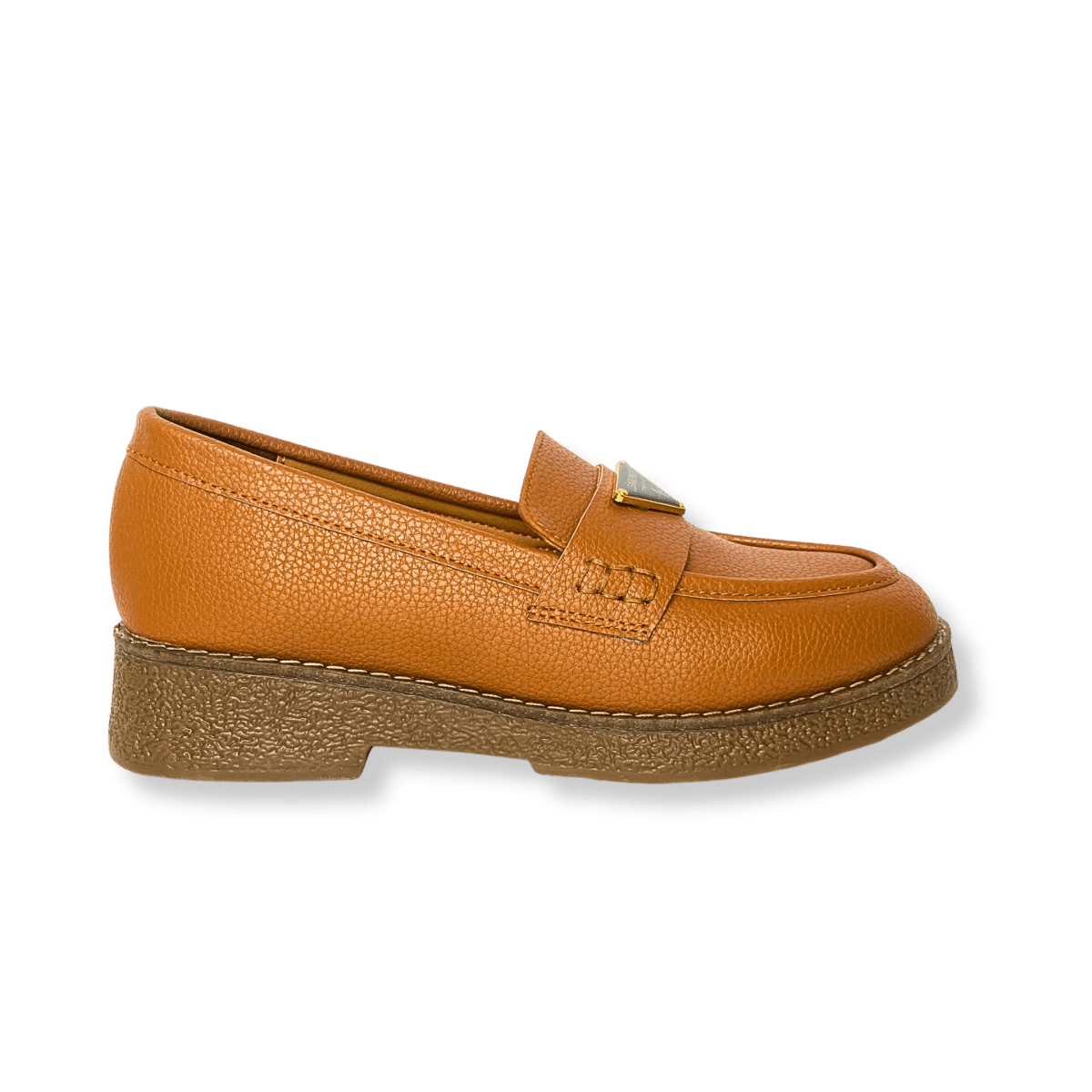 Mocassin en cuir pour femmes marron - Lucia - Lea & Paul Maroc