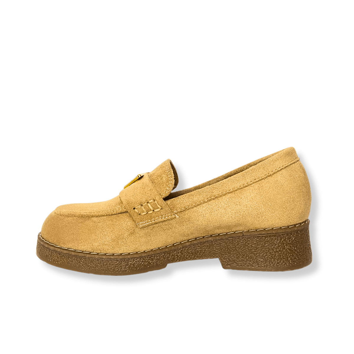 Mocassin en daim pour femmes beige - Armandine - Lea & Paul Maroc