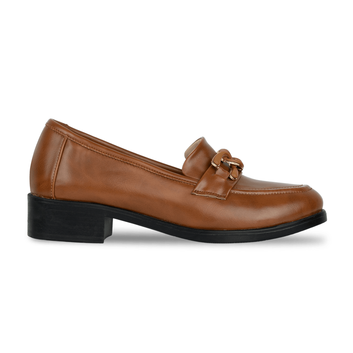 Mocassins en cuir pour femme – Tabac – Blanche - Lea & Paul Maroc