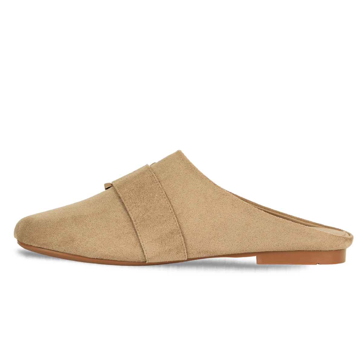 Mules en daim pour femme – Beige – Ambre - Lea & Paul Maroc