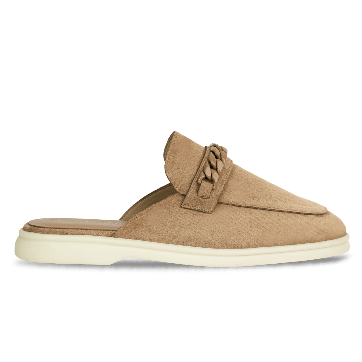 Mules en daim pour femme – Beige – Diva - Lea & Paul Maroc