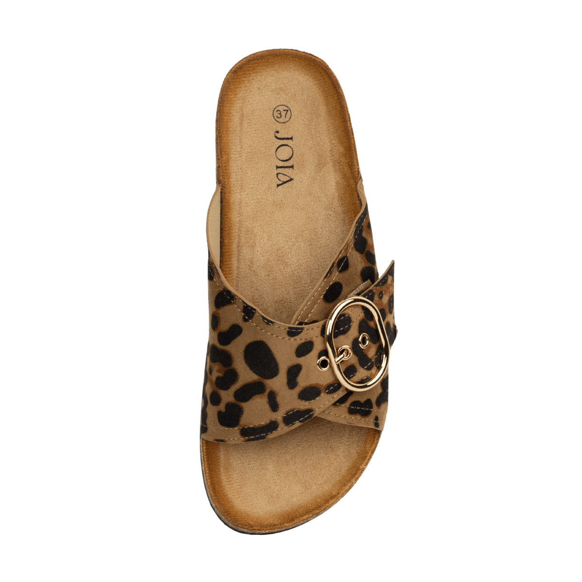Sandales en cuir pour femme – Léopard – Faustine - Lea & Paul Maroc