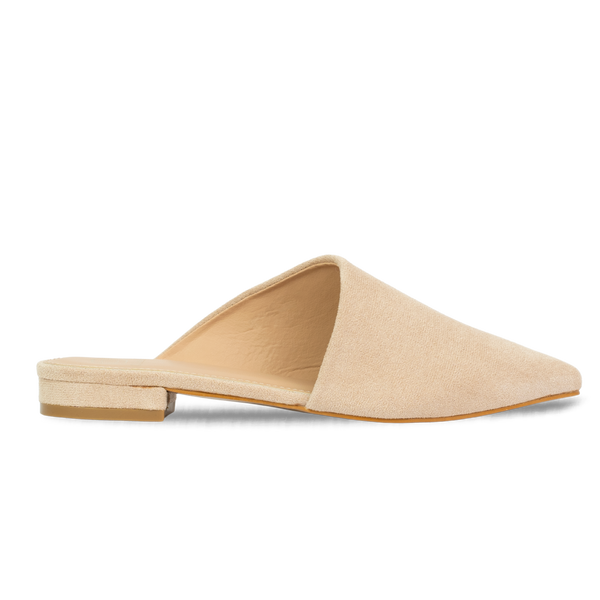 Zélie : Mule femme beige