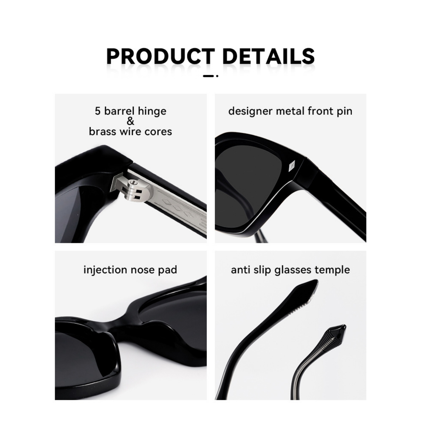 Lunettes de soleil femme - Lyra Midnight Black