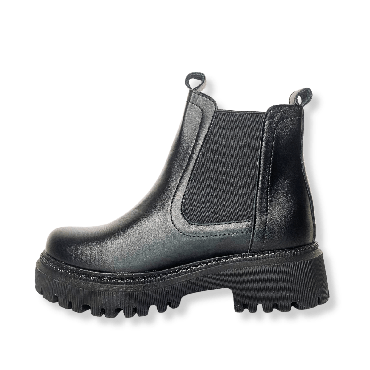 Bottines en cuir pour femme noir - Célia - Lea & Paul Maroc