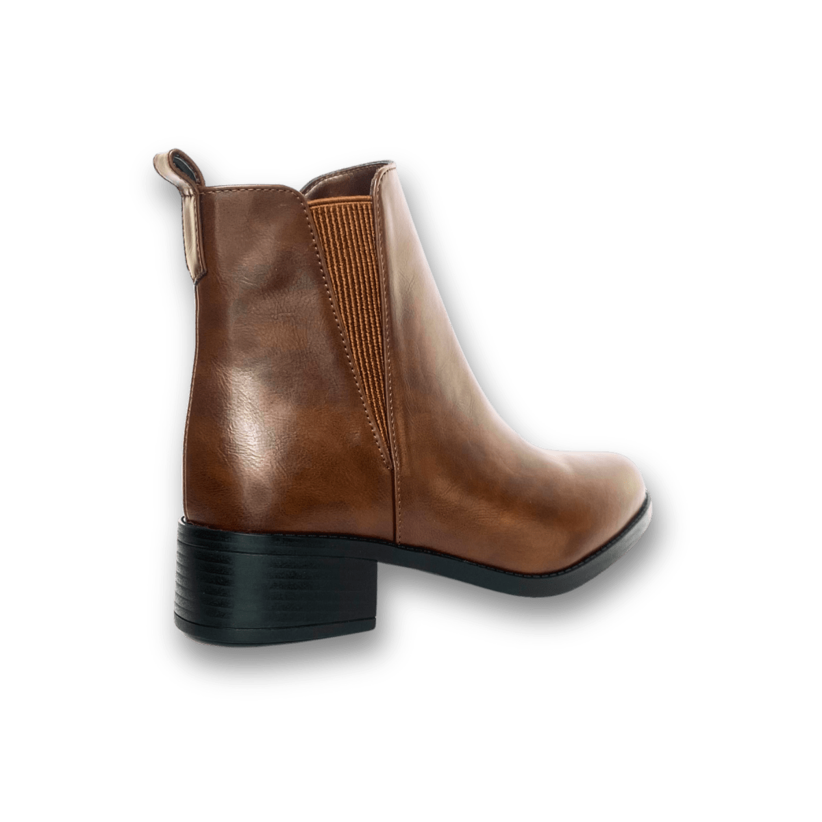 Bottines fourrées en cuir pour femmes - Marron - Rosa - Lea & Paul Maroc