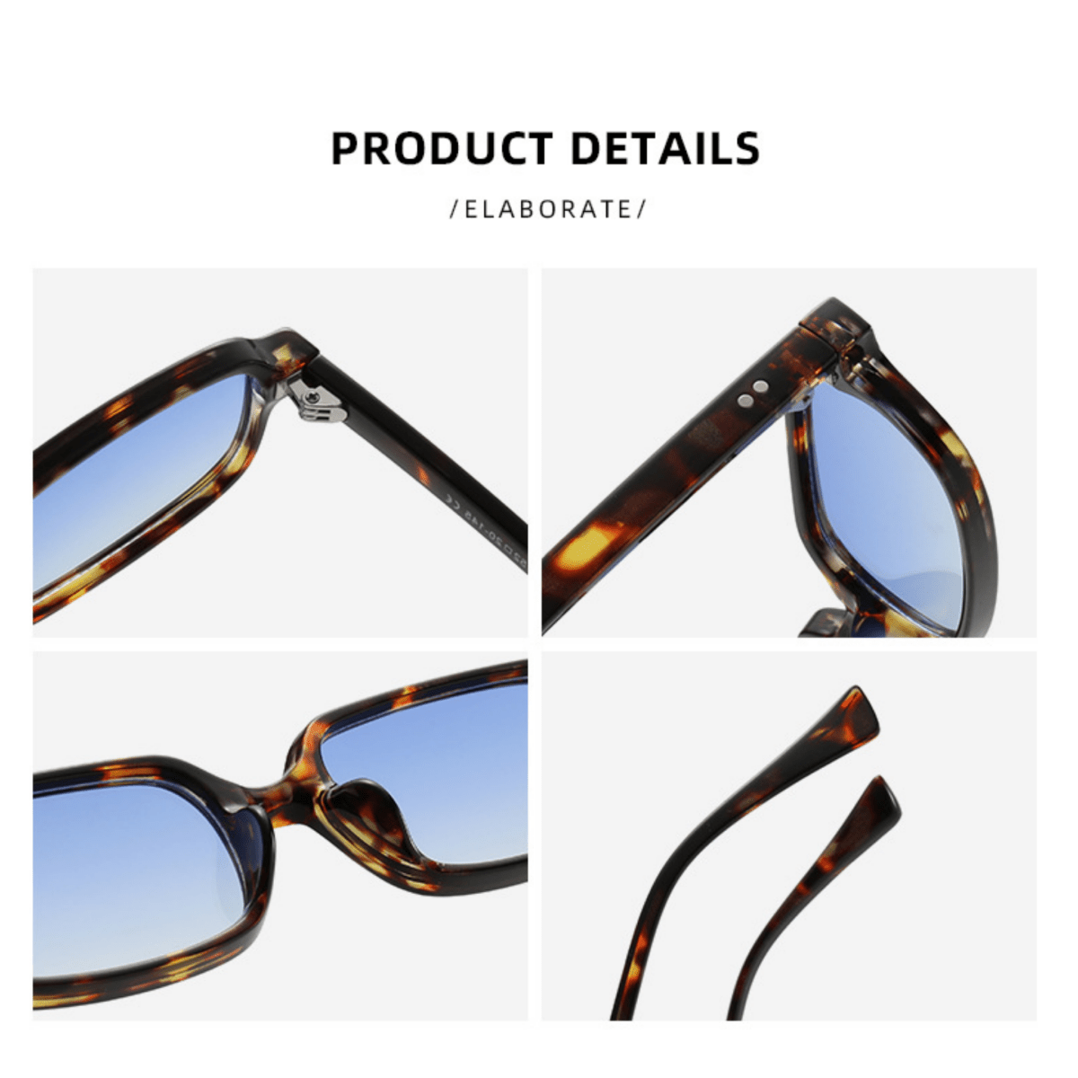 Lunettes de soleil femme - Azura Ocean Blue - Lea & Paul Maroc