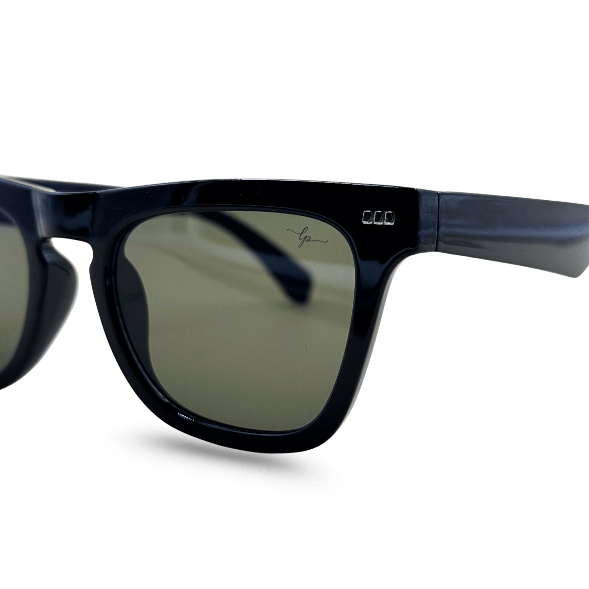 Lunettes de soleil femme - Luxa Black Green - Lea & Paul Maroc