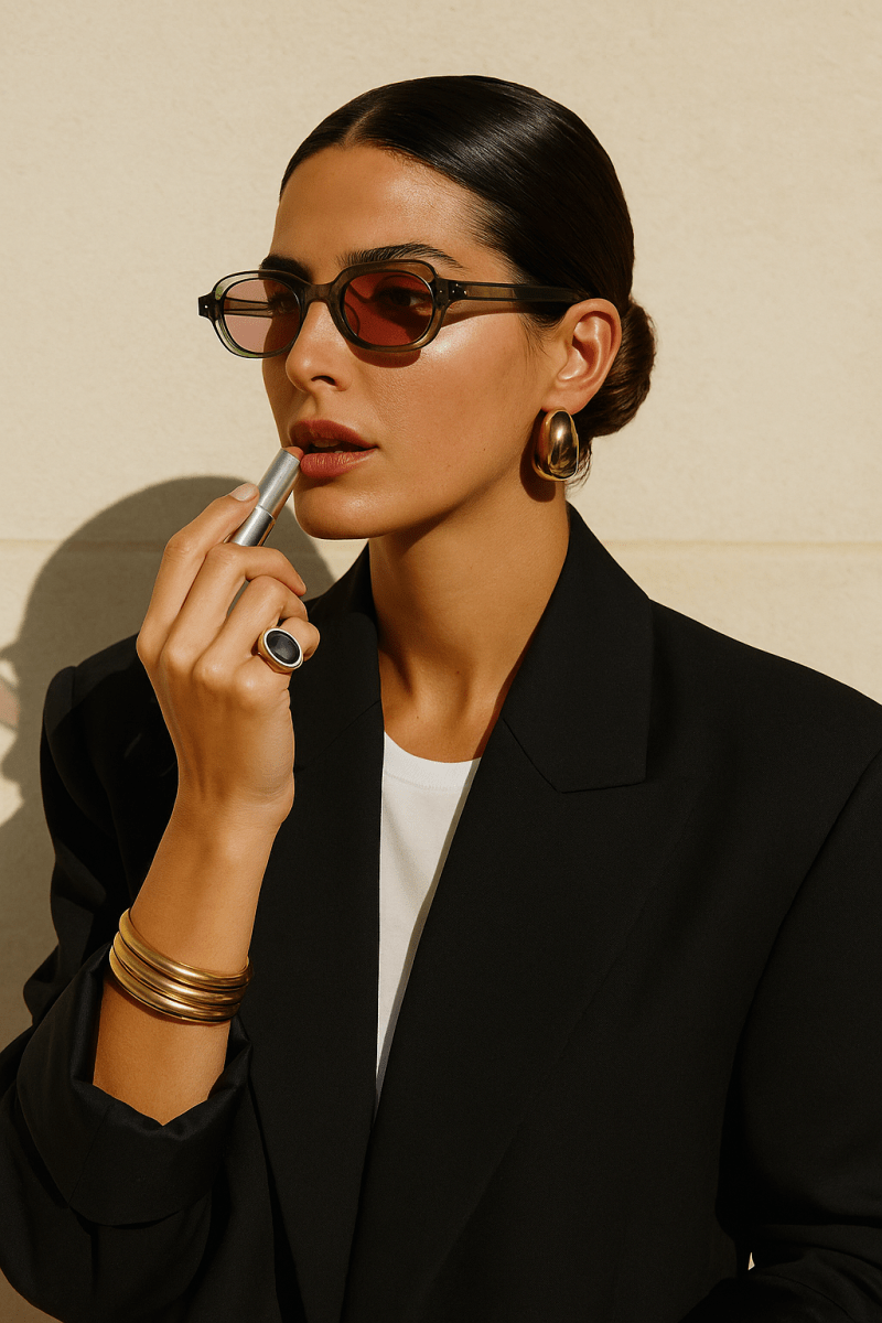 Lunettes de soleil femme - Sirah Emerald Rose - Lea & Paul Maroc