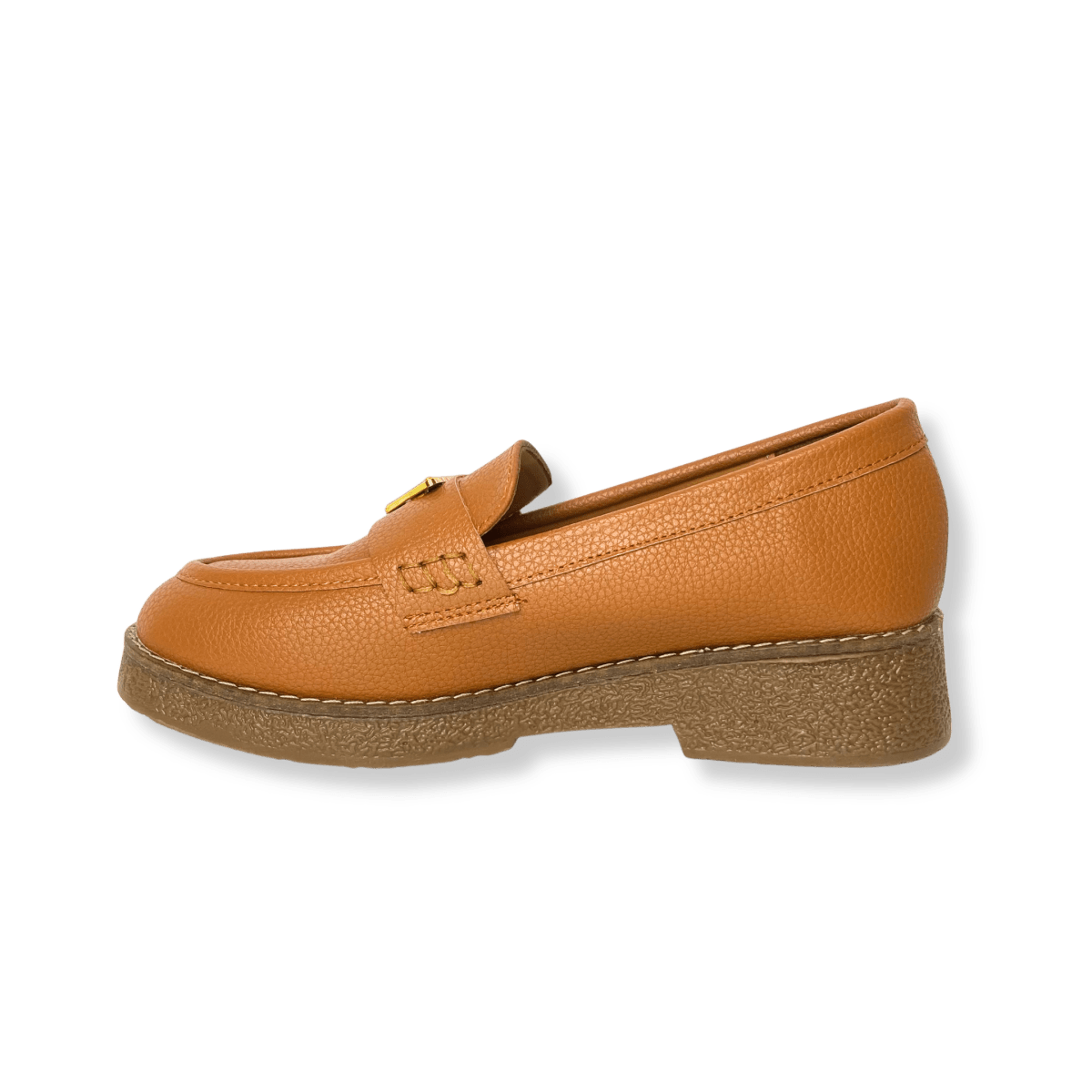 Mocassin en cuir pour femmes marron - Lucia - Lea & Paul Maroc