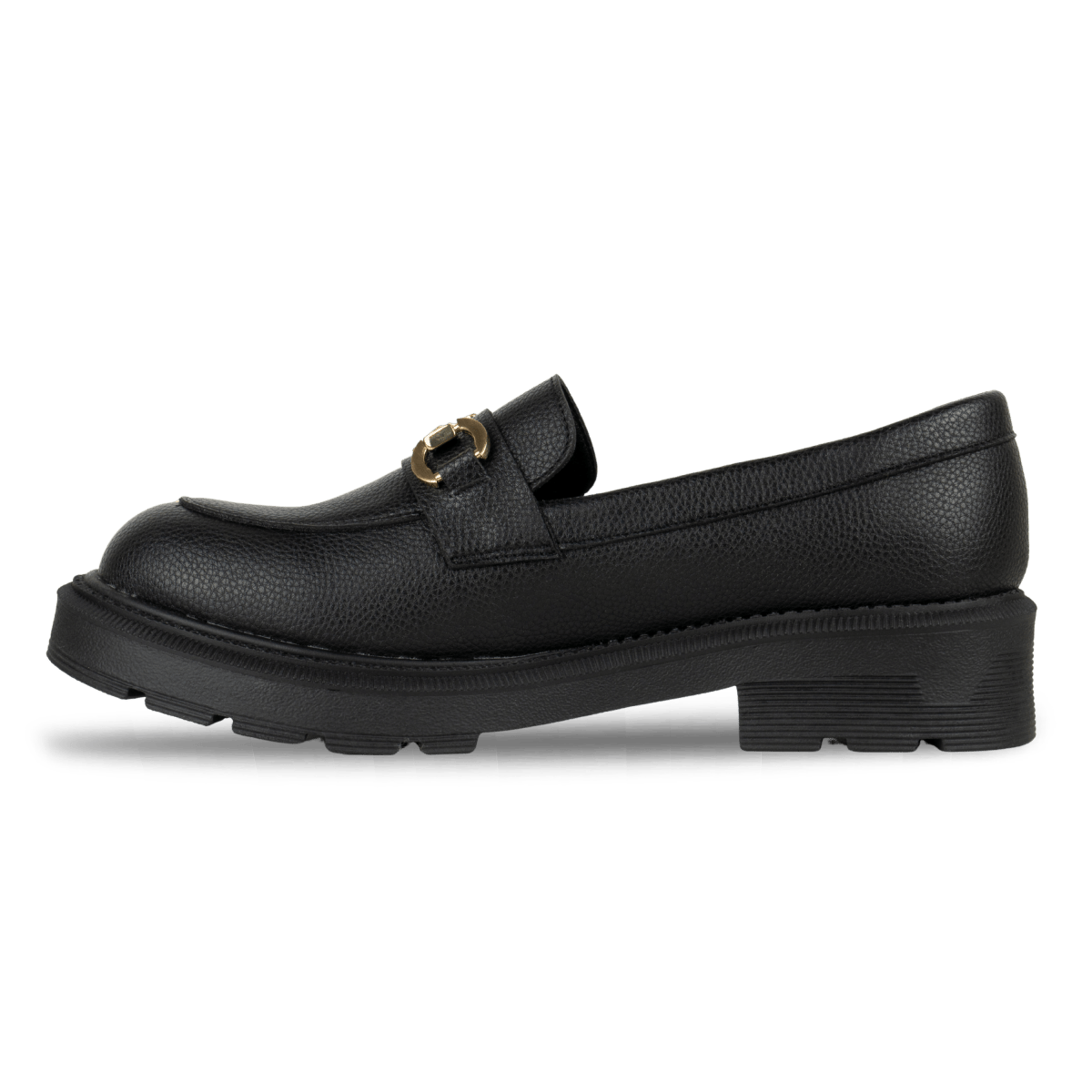 Mocassin en cuir pour femmes noir - Noelle - Lea & Paul Maroc