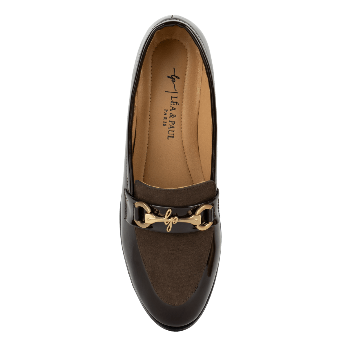 Mocassins à talon pour femme – Marron – Adelle - Lea & Paul Maroc