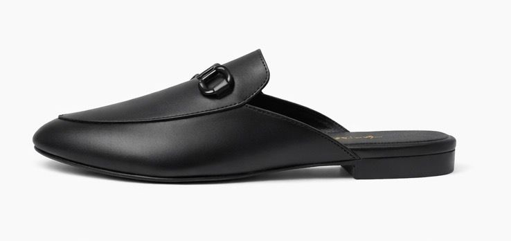 Mules en Cuir pour femme – Noir – Layali - Lea & Paul Maroc